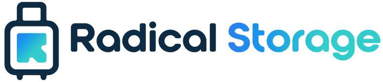 logotipo de almacenamiento radical